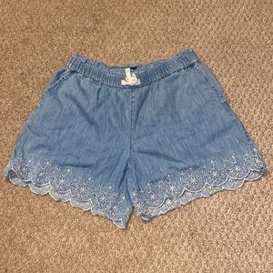 Girls Gap denim shorts